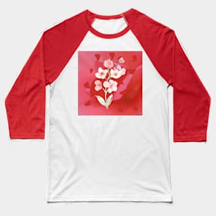 Lightly falling petals Baseball T-Shirt